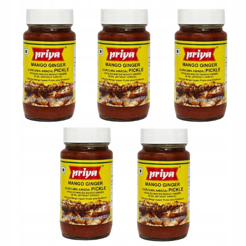 Levně Priya Mango zázvorový nálev (svazek 5 x 300 g)