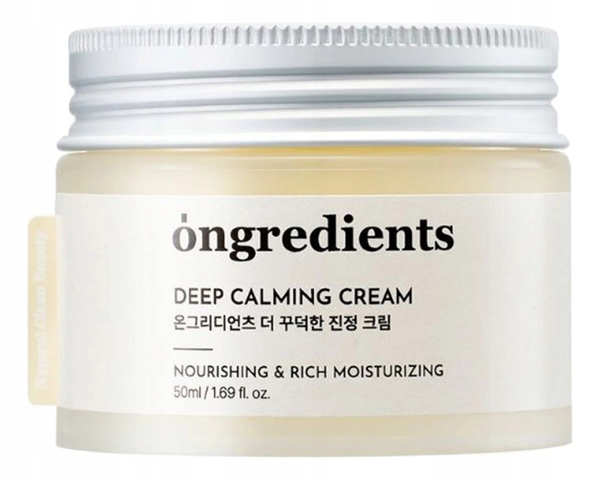 Ongredients Deep Calming Cream hloubkově zklidňující regenerační krém 50 ml
