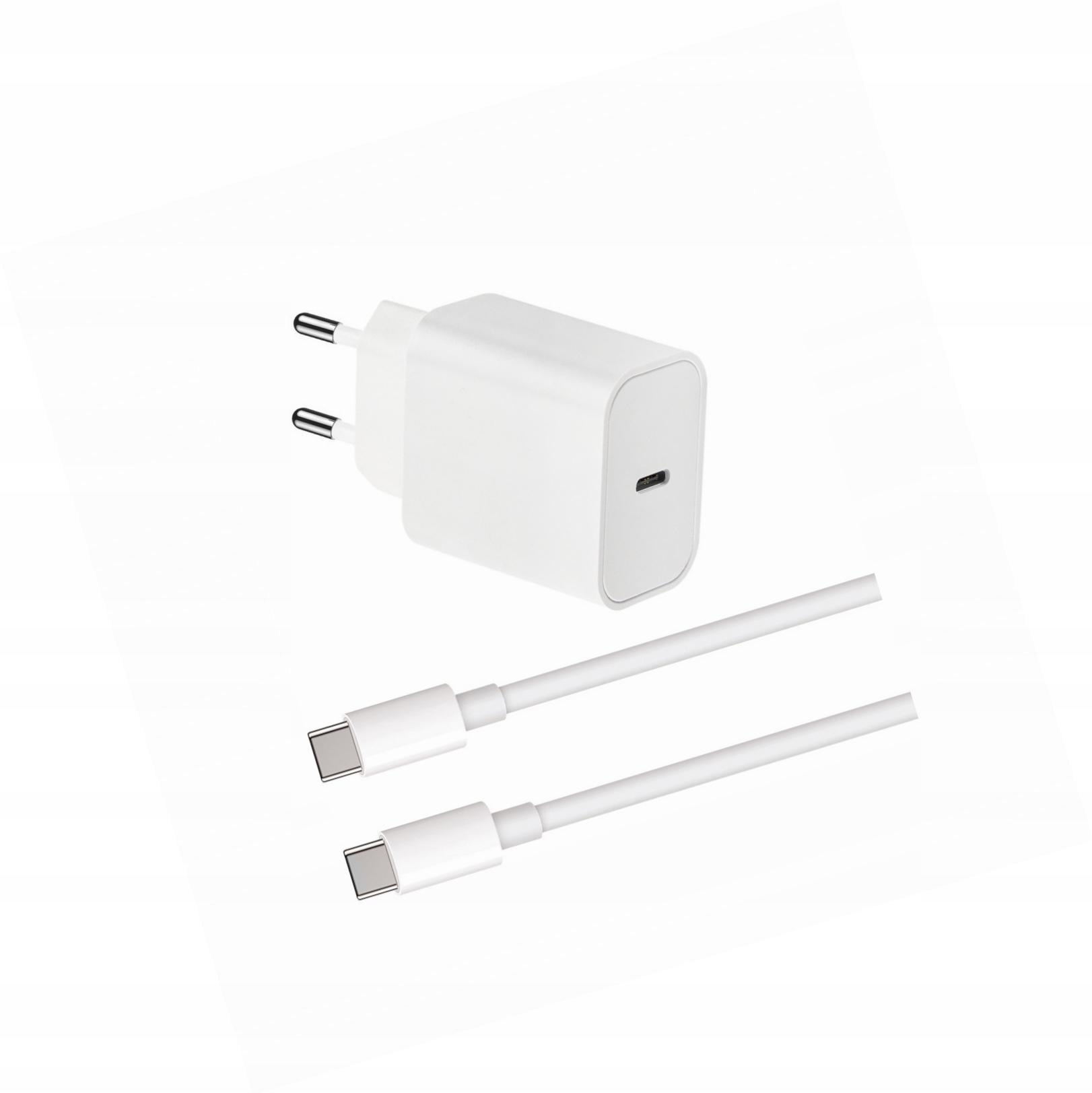 Ładowarka Usb-c 20W z długim kablem 2m do Samsung s21