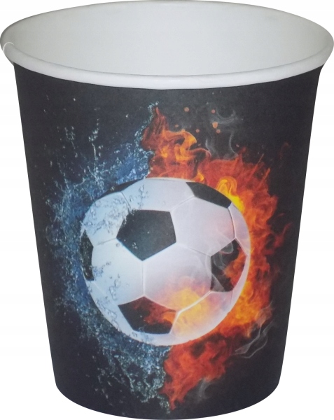 

Kubek Kubeczki Papierowe Piłka Nożna 250ml 6szt