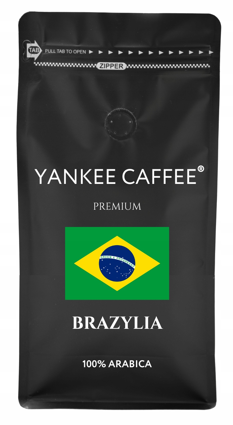 Кофе в зернах 1кг Арабика свежеобжаренная Бразилия