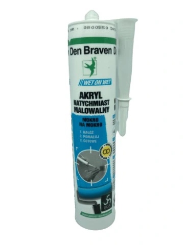 

Den Braven Akryl Natychmiast Malowalny 300ml Biały