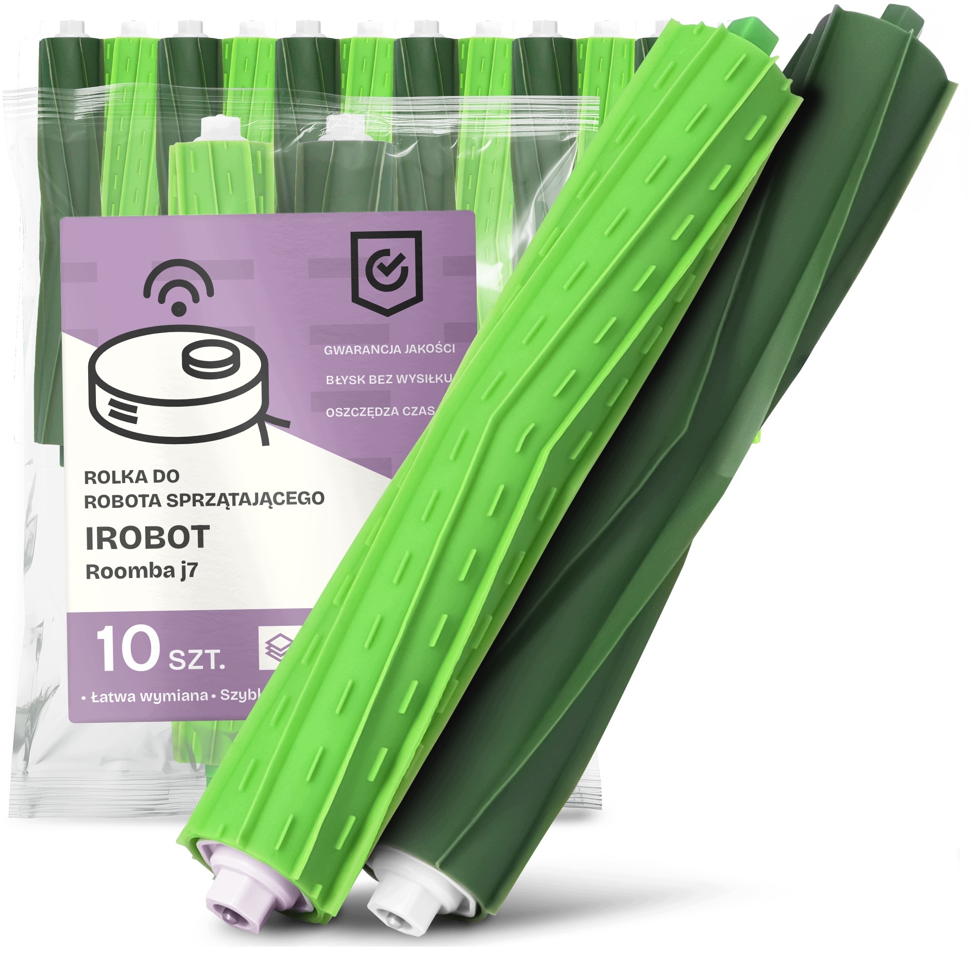 10 x Komplet Rolek pro Robotický Vysavač iRobot Roomba j7 Rolky