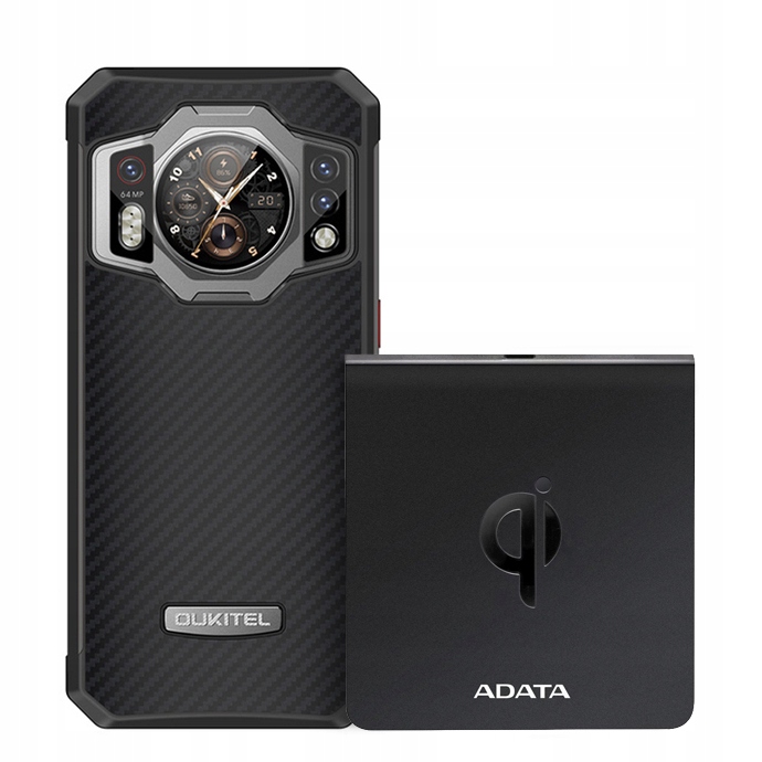 Pancerny Smartfon Oukitel WP21 12/256 9800mAh Czarny Piłka Plażowa