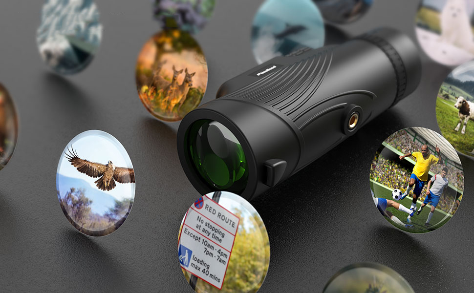 LORNETKA 10x42 SURVIVAL DZIEŃ NOC MYŚLIWSKA BAK-4 AT33 Marka inna