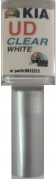 Zaprawka lakier do rys 10ml Kia Hyundai Ud Biała Ncw