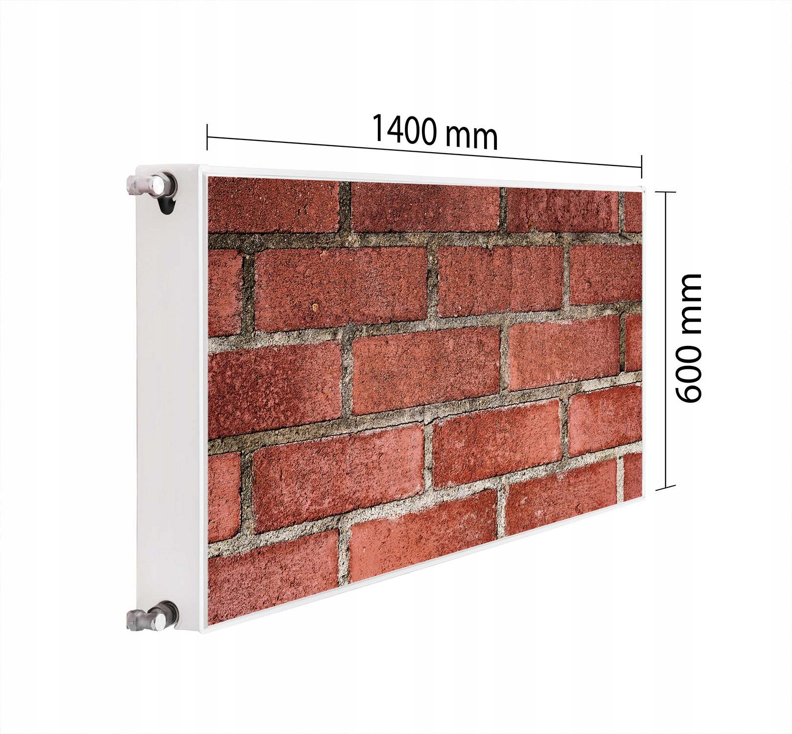 Magnetická Maska Na Radiátor 140x60 Cihlová Podložka Magnet