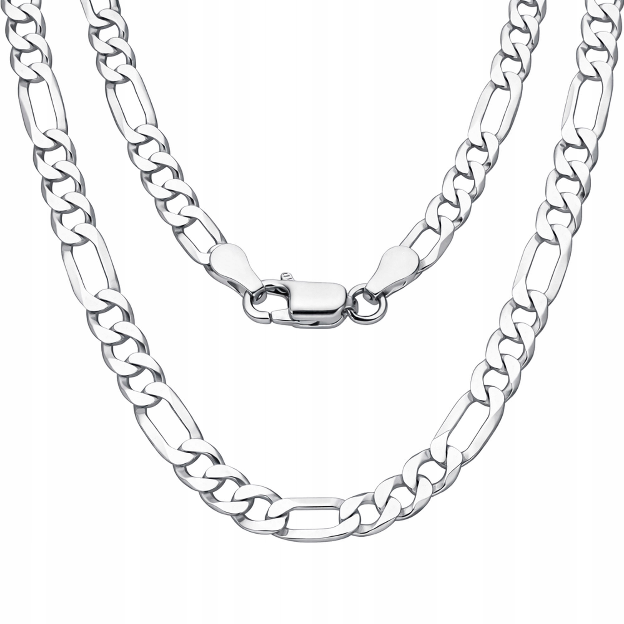 Figaro Řetízek Řetěz Stříbrný Pánský 55 cm