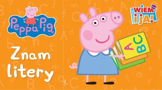 

Świnka Peppa Wiem i ja! 4 Znam litery Kd