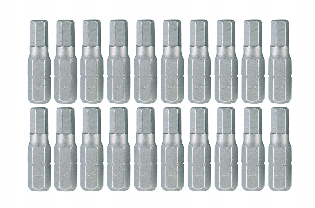 

King Tony Bit bity 1/4 Imbus Hex 2,5mm 25mm 20szt