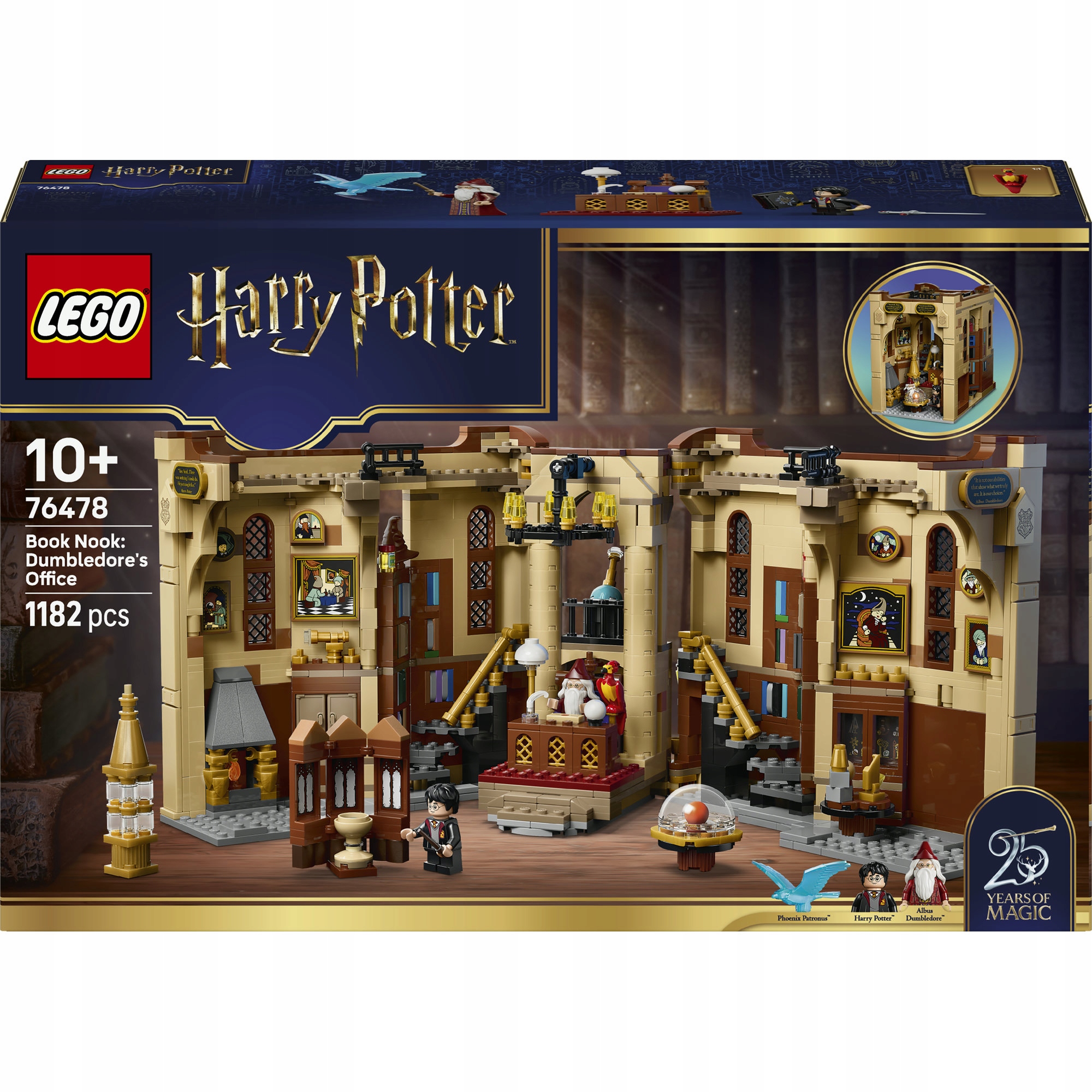 Lego Harry Potter 76478 Book nook: Gabinet Dumbledore’a