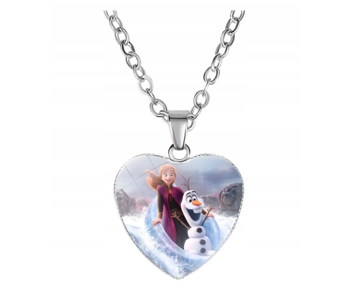 NASZYJNIK KRAINA LODU FROZEN SERDUSZKO ANNA OLAF
