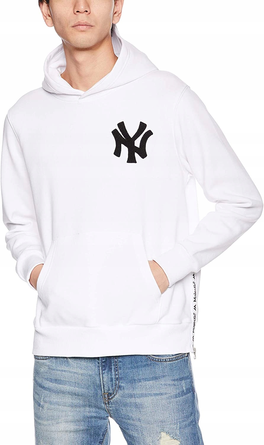 Mikina s kapucí New York Yankees Mlb Majestic L