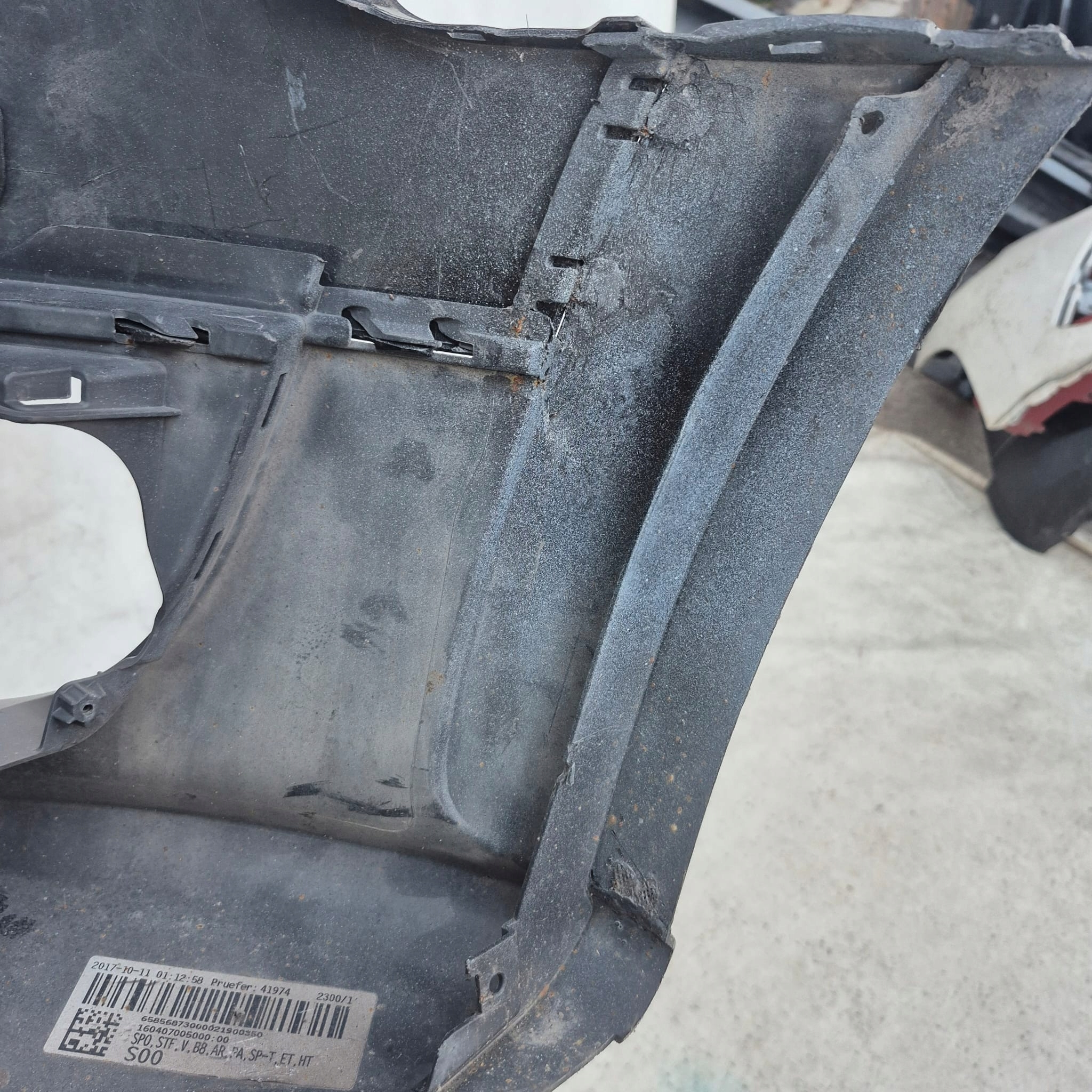 AUDI A4 B8 8K ALLROAD LIFT 11-15 bumper front front washer PDC