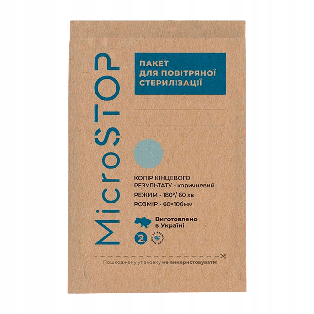

Torebki do sterylizacji MicroSTOP 60x100mm 100 szt