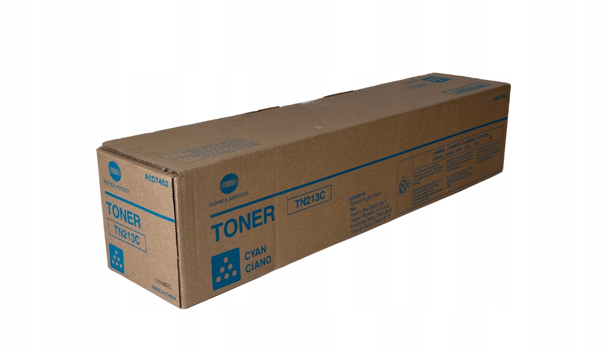Toner Konica Minolta TN-213 A0D7452 C Originál Cyan C203 C253