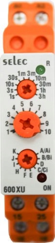 PRZEKAŹNIK CZASOWY 600XU AUTOMAT WYŁĄCZNIK 13funkc Kod producenta 600XU-A-1-CU