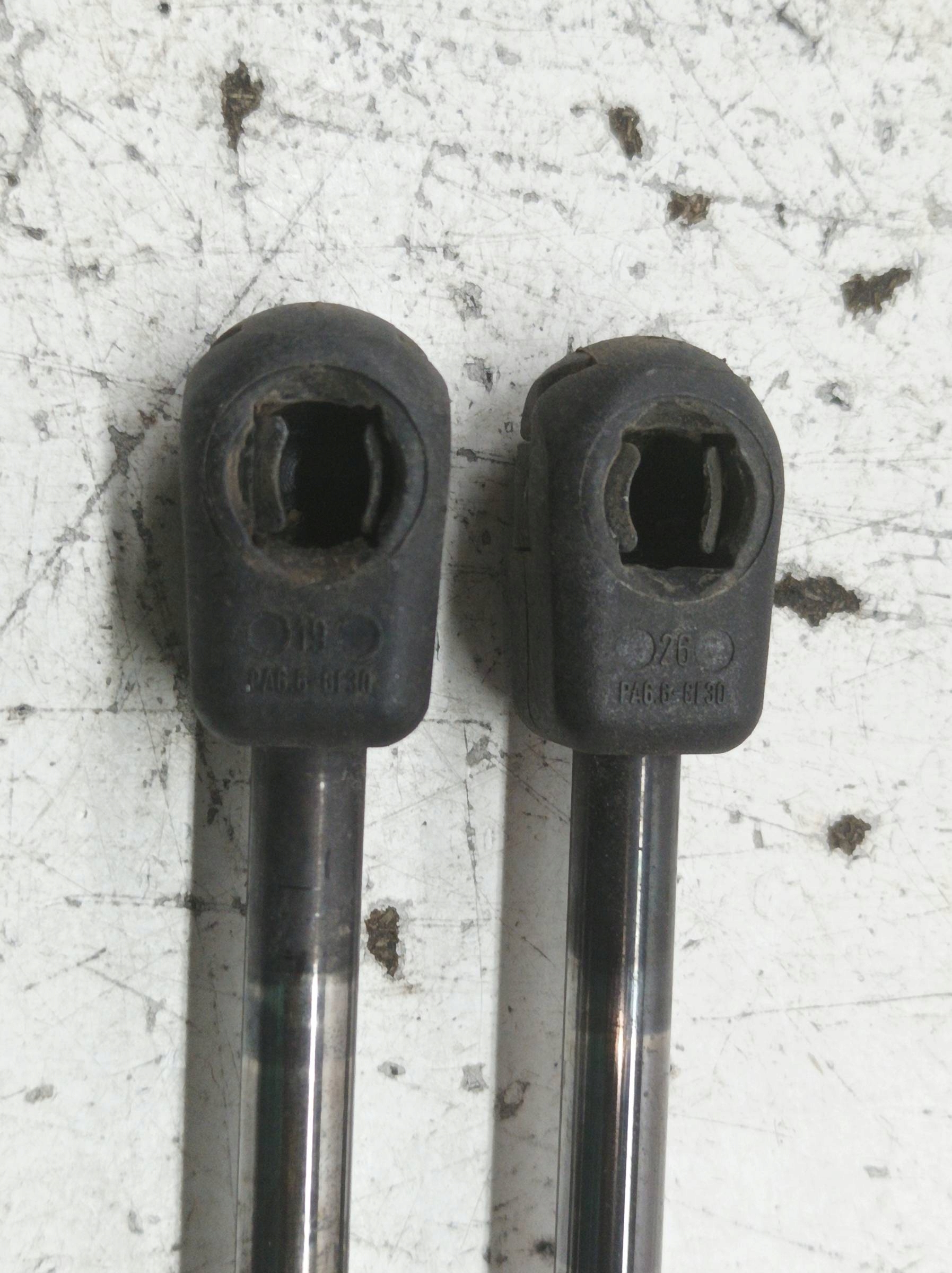 damper bonnet right left boot rear part KPL Mitsubishi Outlander II