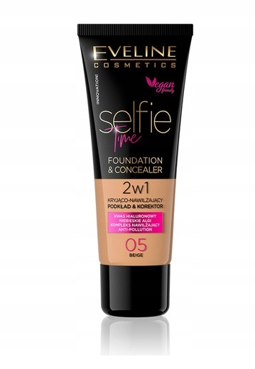 

Eveline Selfie Time Podkład Kryjący 05 Beige