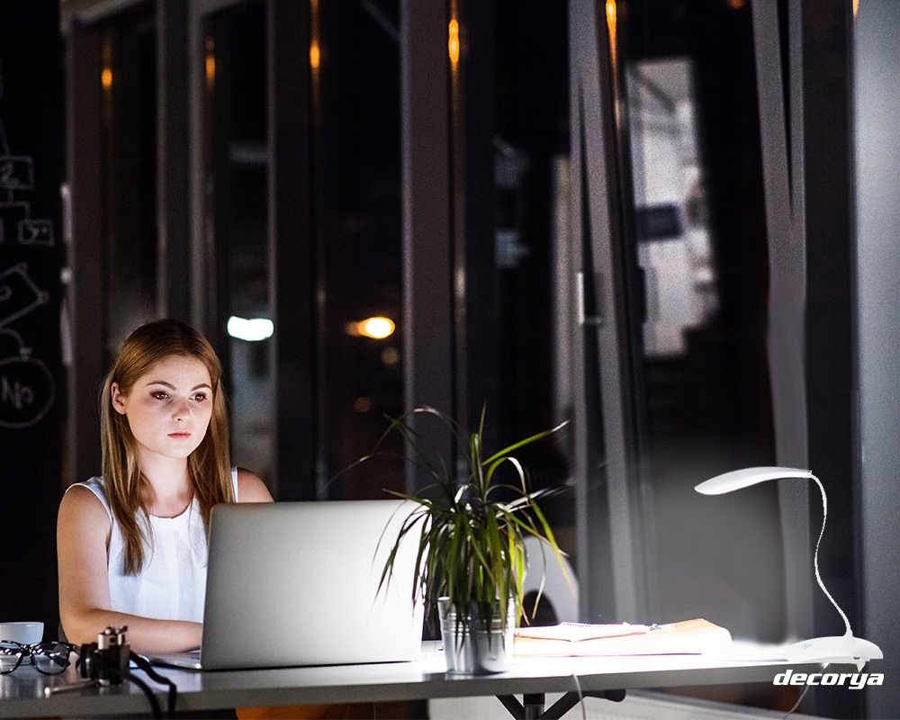 Lampka led przypinana klipsem DOTYKOWA ŚCIEMNIALNA Długość/wysokość 40 cm