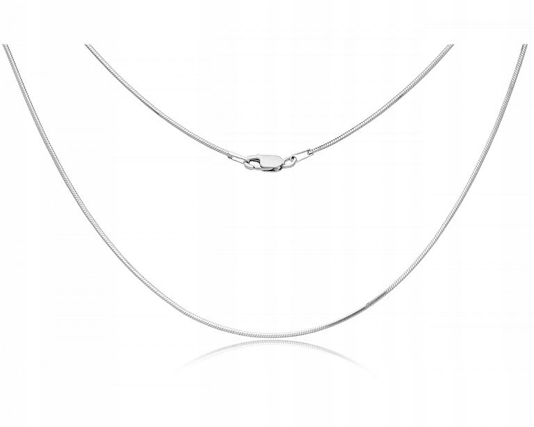 Stříbrný Řetízek 925 Dámská vazba Linka Plná Stříbro Rod délka 50 cm