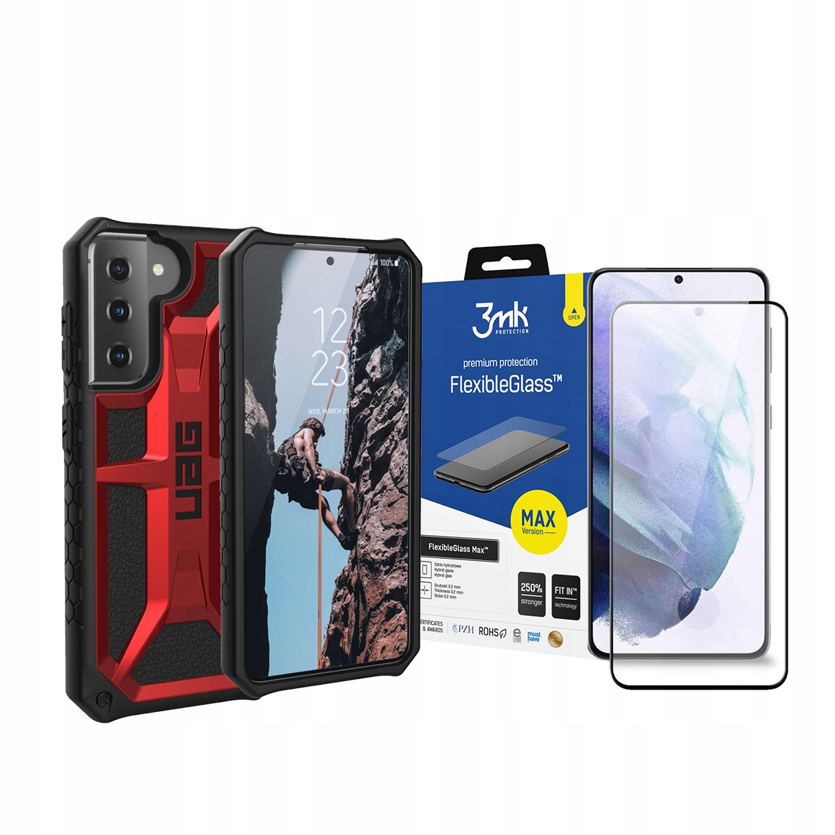 

Uag Etui Case Do Samsung Galaxy S21 + Szkło 3MK