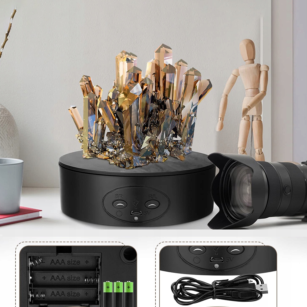 OBROTOWA PODSTAWKA STÓŁ FOTOGRAFICZNY 360 STOPNI Producent bez marki