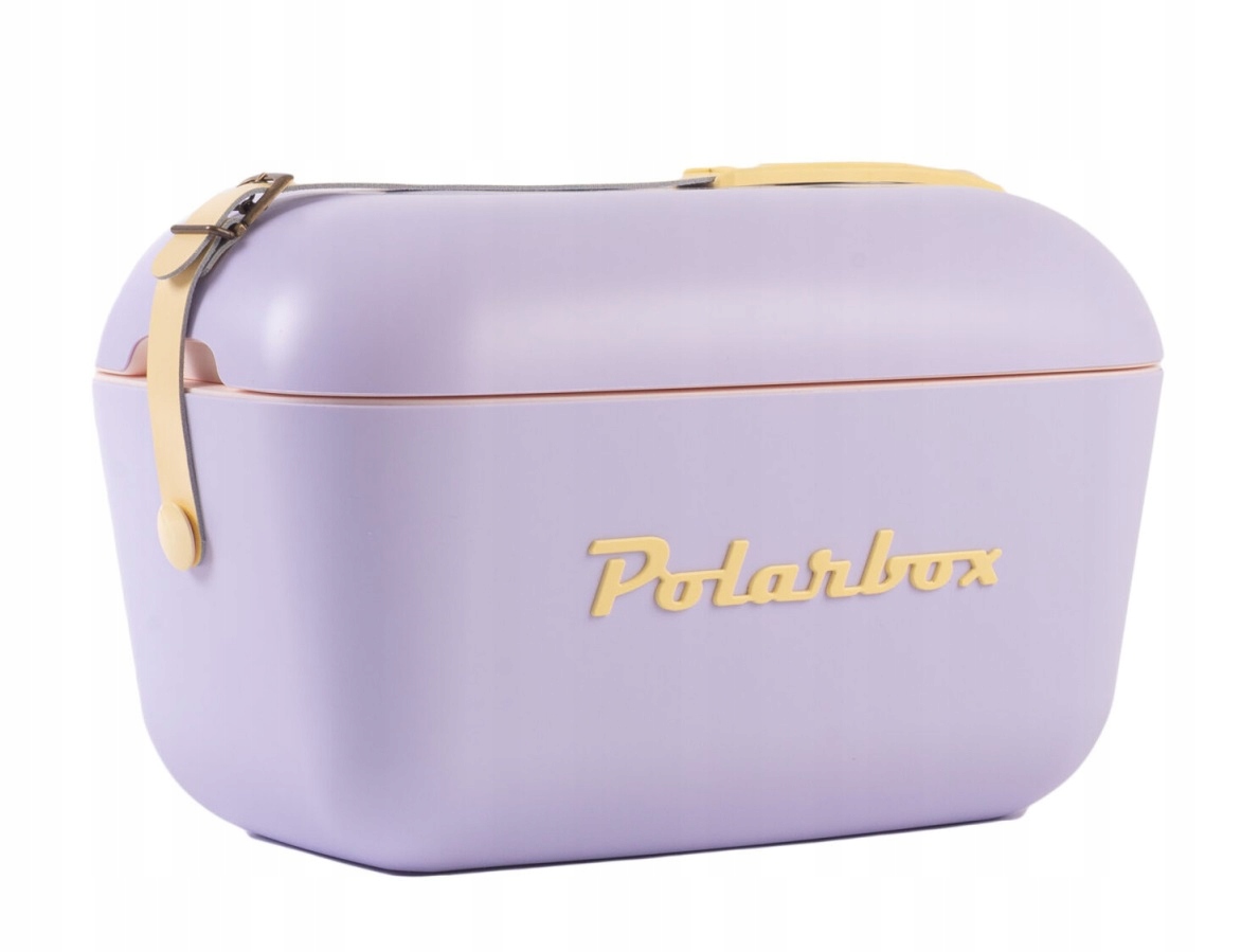 Stylowa Lodówka turystyczna Polarbox 20l Retro Vintage lilia