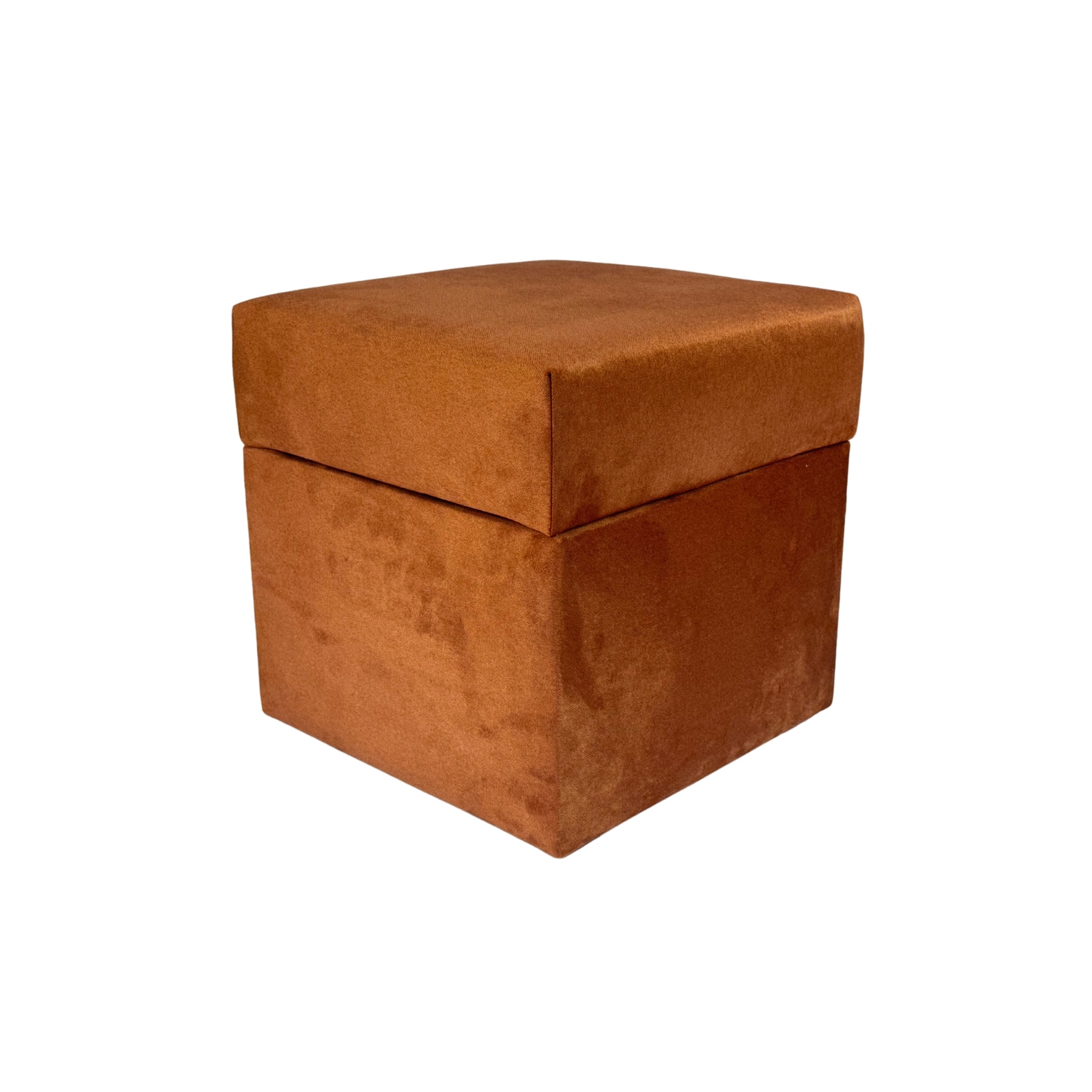 Taburet čtvercová, otevíratelná, cihlová, snadno čistitelná, nehořlavá, velurová