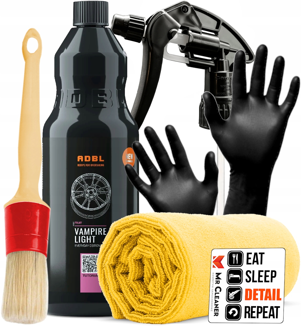 ADBL VAMPIRE LIGHT KRWAWIĄCA FELGA PŁYN DO CZYSZCZENIA MYCIA FELG 1000 ML