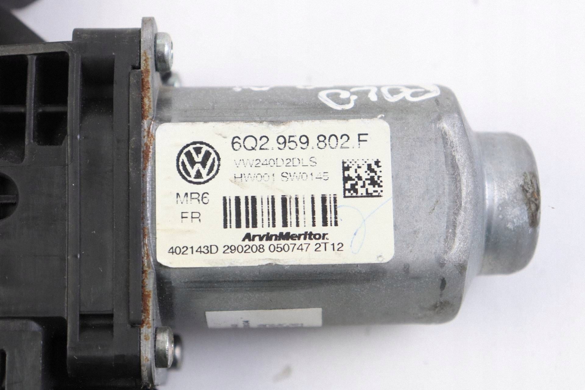 VW T5 LIFT SKODA FABIA II 2 mini motor windows front front left 6Q2959802F