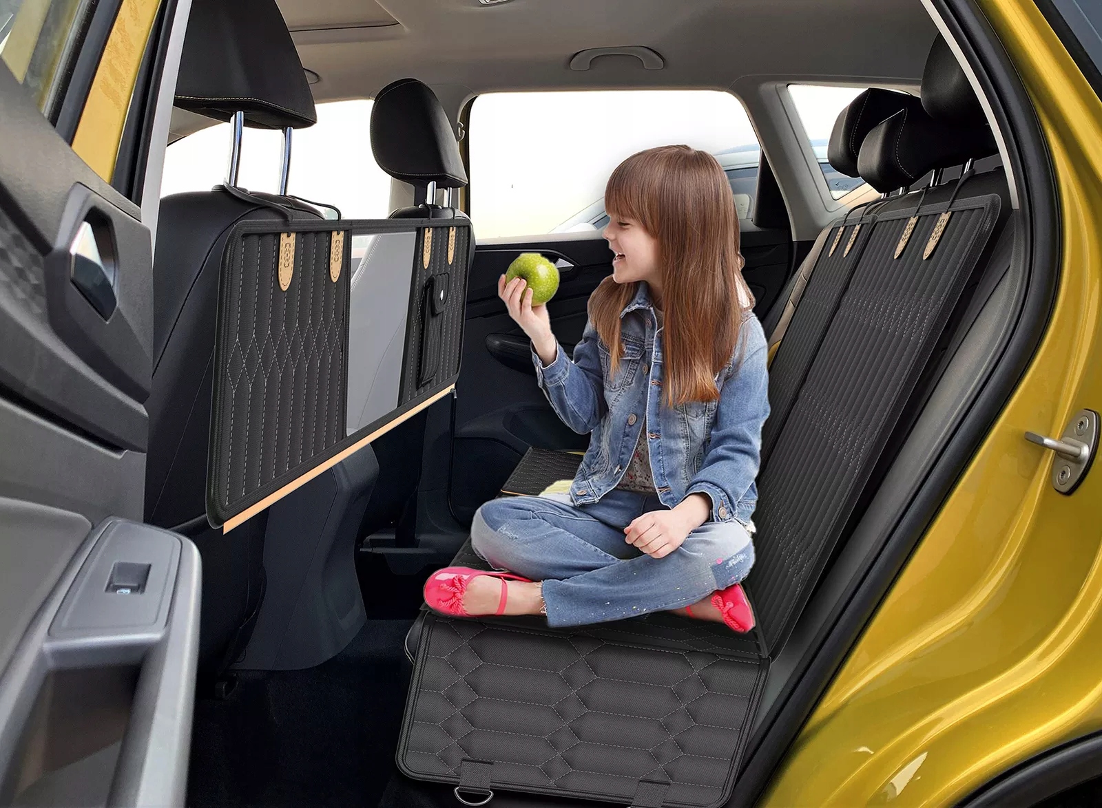 MATA DO SAMOCHODU DLA PSA NA SIEDZENIE POKROWIEC Przeznaczenie tylna kanapa