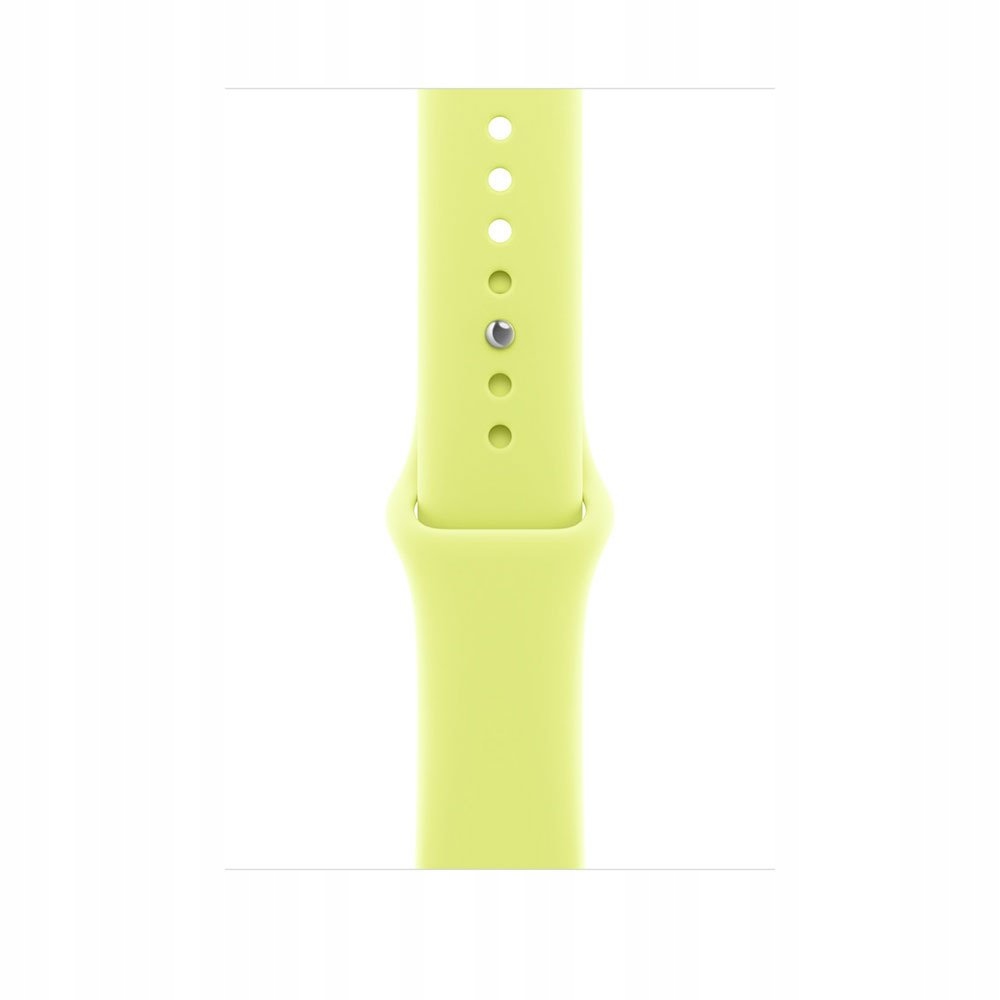 Apple Watch 46 mm neónovo žltý športový remienok – M/L MFGW4ZM/A
