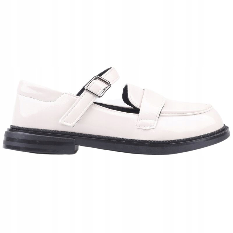 MOKASYNY DZIEWCZĘCE SPRZĄCZKA LAKIEROWANE PÓŁBUTY Bohater Inny