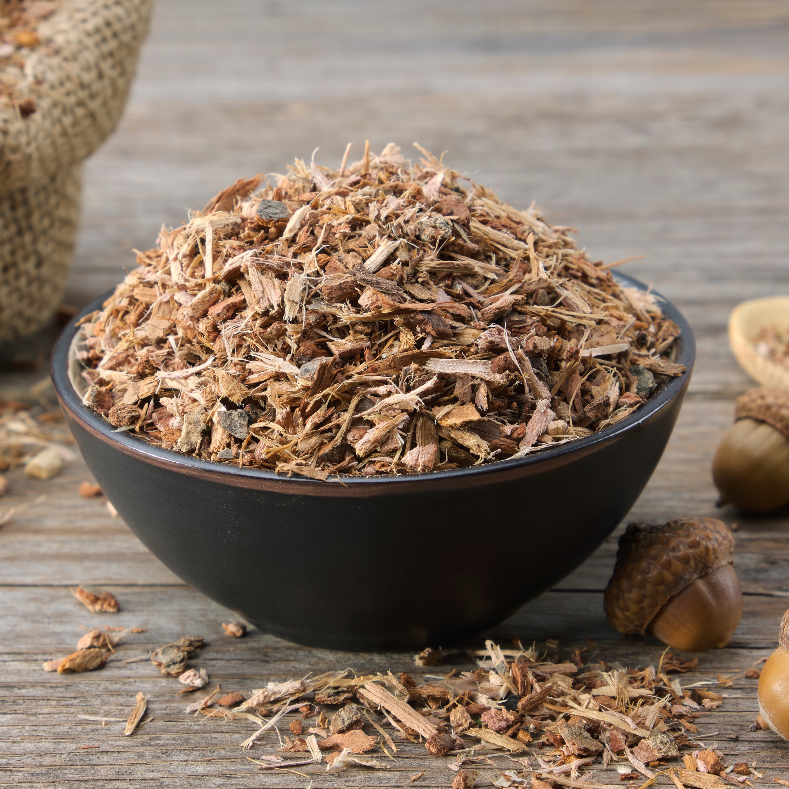 DĄB KORA dębu suszona 100% POLSKI SUROWIEC Marka inna