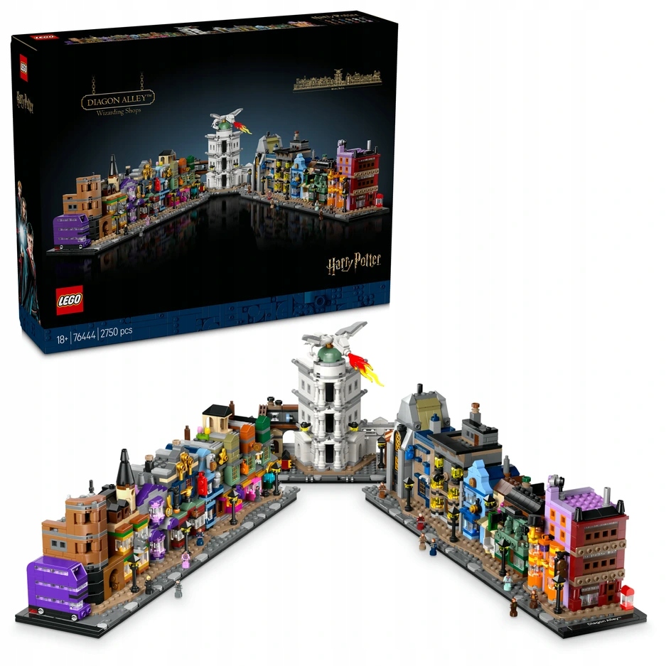 Lego Harry Potter 76444 Kouzelnické obchody v Příčné ulici
