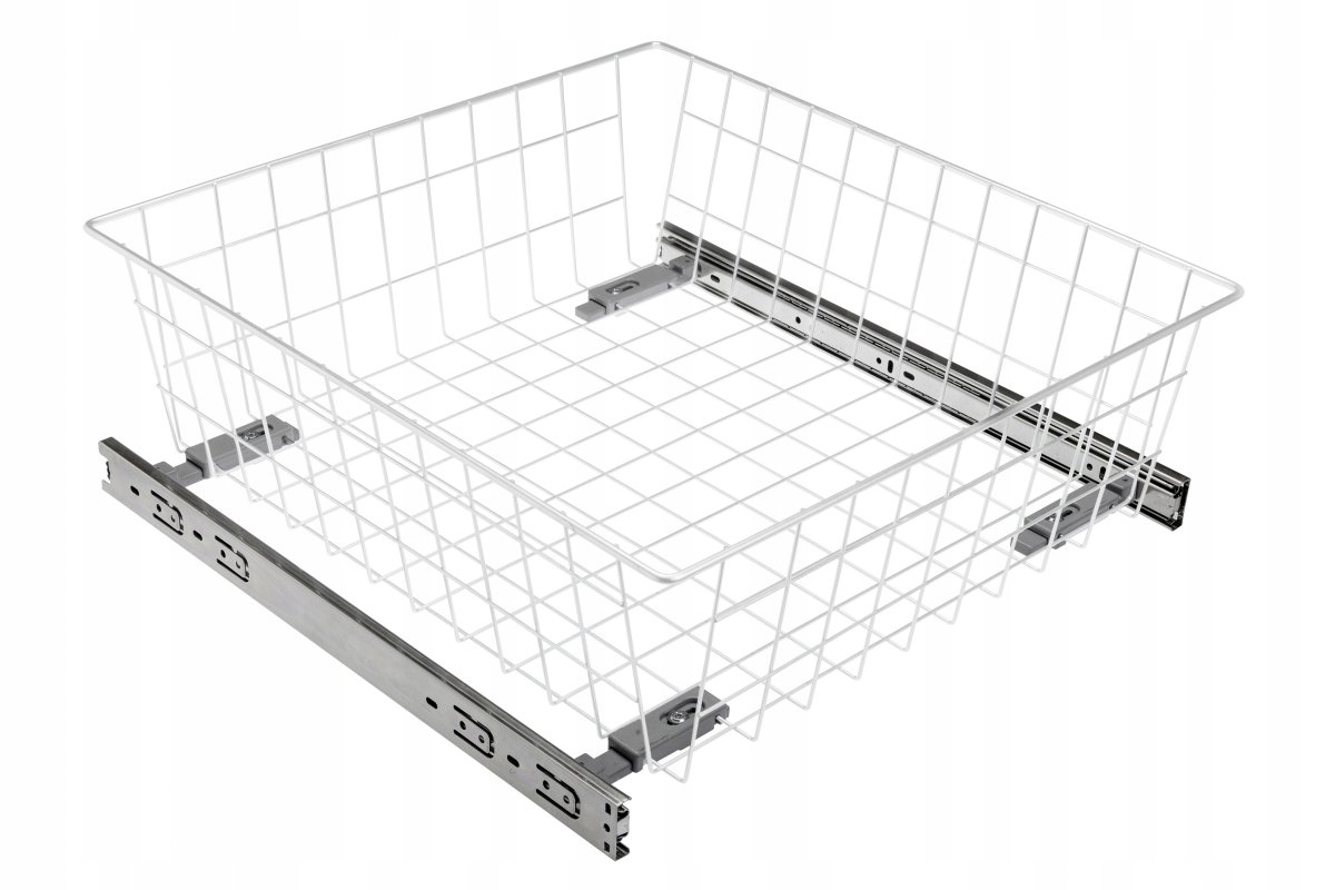 Šuplík Gtv Nastavitelná 500 L 485 MM H 200 MM Bílá Vodítka Hk