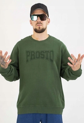 Mikina Prosto Bez Kapuce College khaki