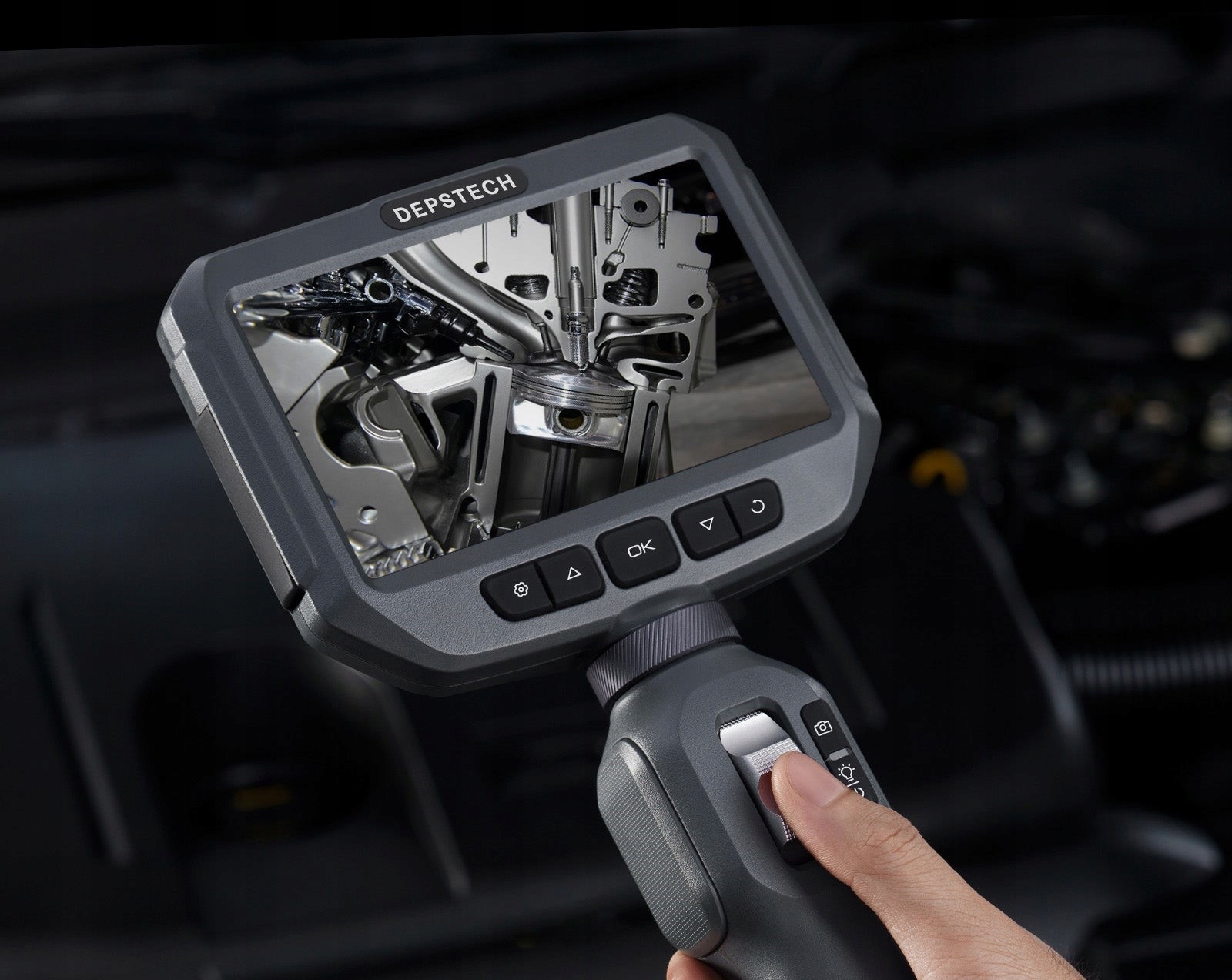 ENDOSKOP KAMERA INSPEKCYJNA DEPSTECH DS630 OBROTOWA IP67 6,2mm Marka DEPSTECH