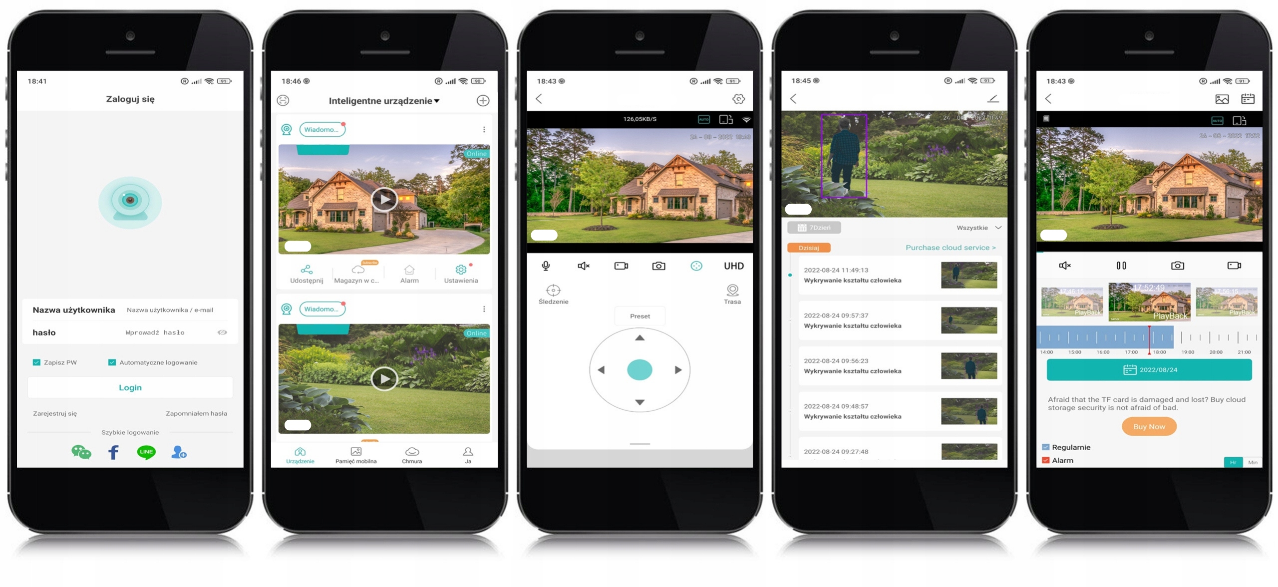 PODWÓJNA KAMERA ZEWNĘTRZNA OBROTOWA 270 stopni 4MP ZOOM WiFi 2 obiektywy Stan opakowania oryginalne