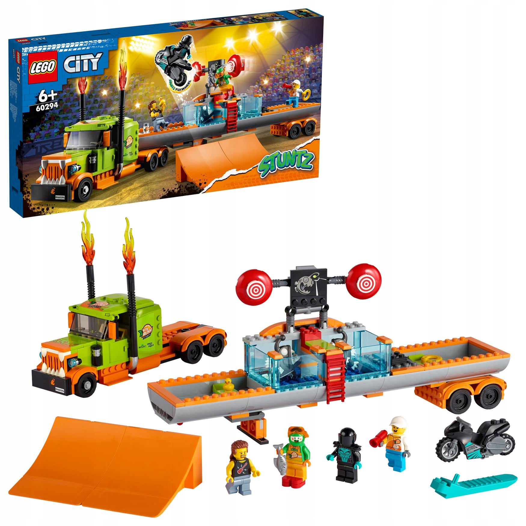 LEGOCity 60294 Kaskadérský kamión