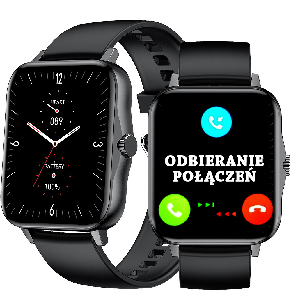 

Zegarek Smartwatch Jkactive Rozmowy Kroki Sms