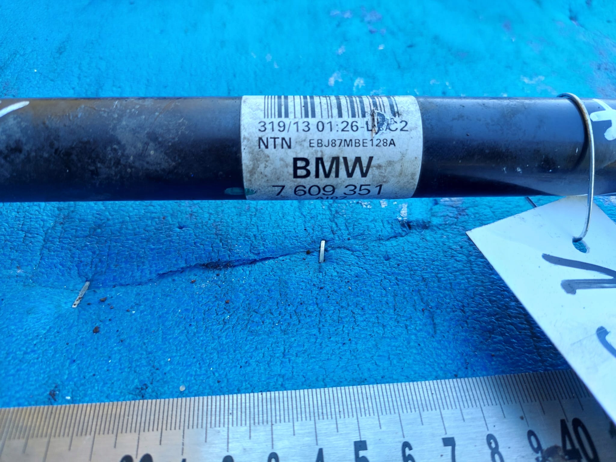 semi-axis BMW 3 F31 left rear part 7609351