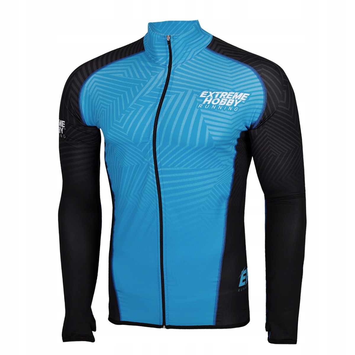 Bluza do biegania Extreme Hobby biegowa męska Caleidoscope 2XL Niebieski