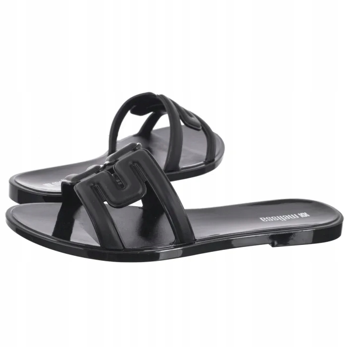 Boty na léto Nazouváky Melissa Slide Ad 36148/BH602 Black Černé