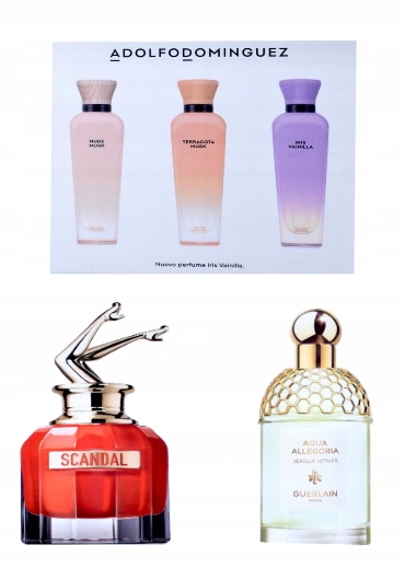 PERFUMY DAMSKIE ZESTAW MARKOWYCH PRÓBEK 6szt Kod producenta 18620