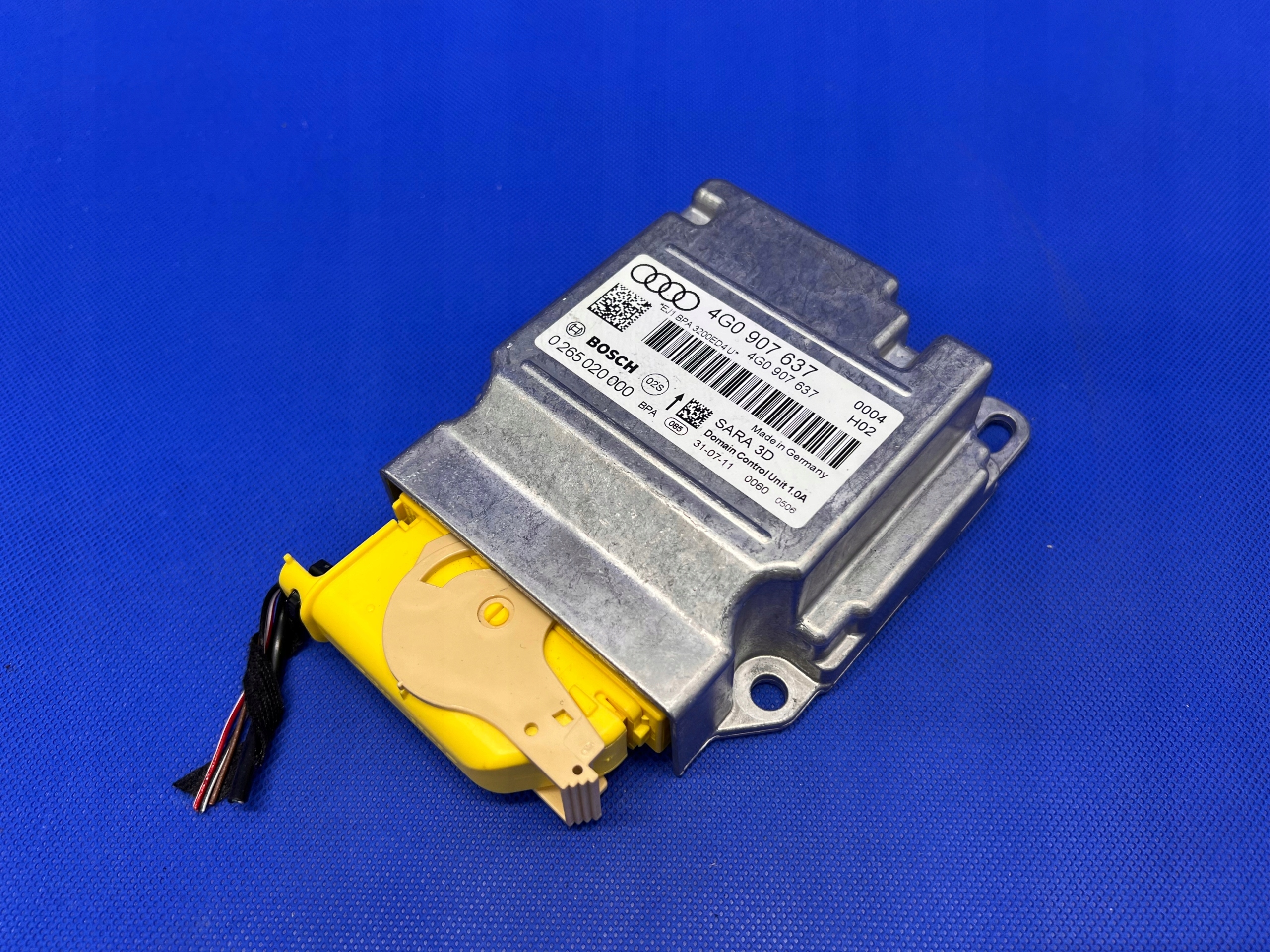 Audi A6 A7 C7 4G модуль ускорения 4G0907637