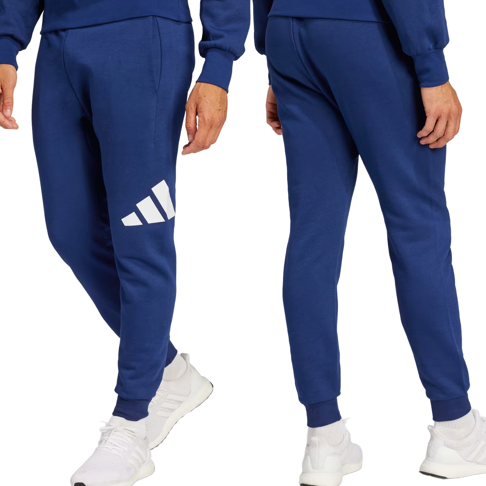 Adidas pánské teplákové kalhoty modré klasické bavlna JE8967 L