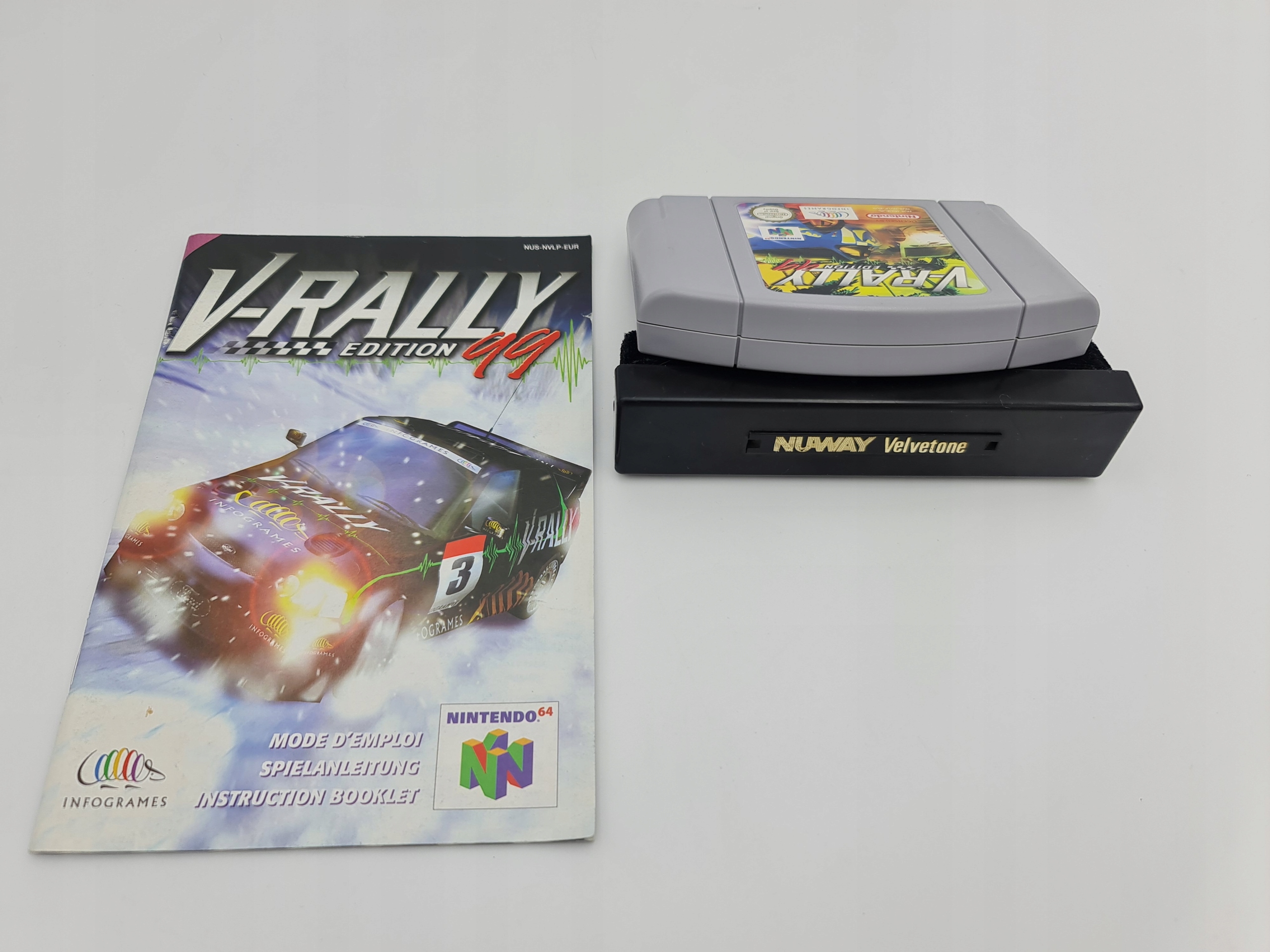 NINTENDO 64 V-RALLY EDITION 99 Wersja językowa Angielska