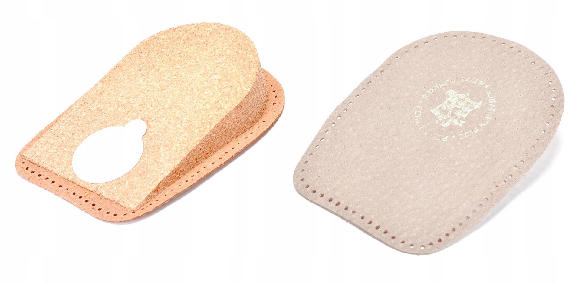 BIAŁE DZIECIĘCE MŁODZIEŻOWE PODPIĘTKI + 1 cm WKŁADKI POD PIĘTY 10 mm 30-36 Rozmiar 1